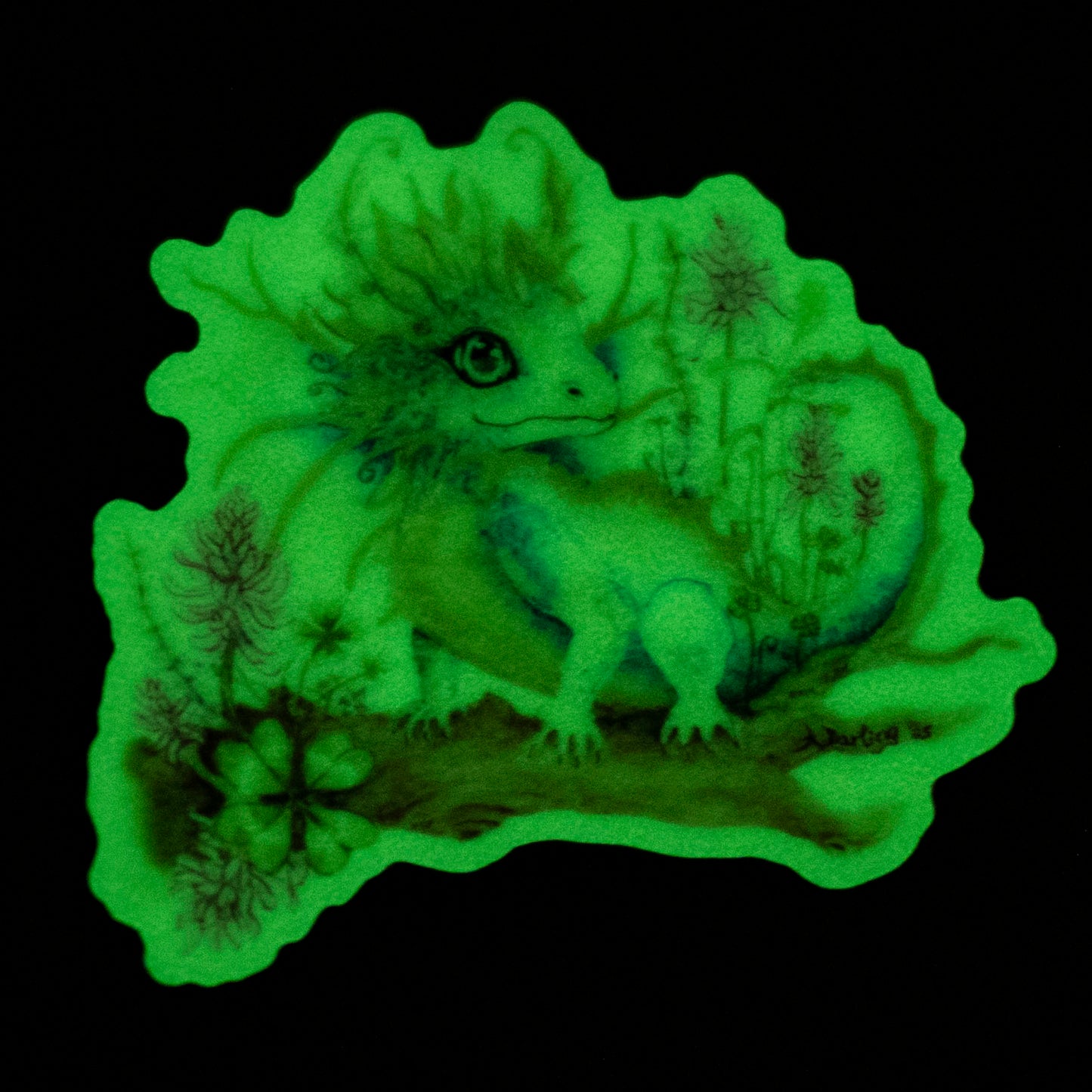 Dragon and Clover, Glow in the Dark