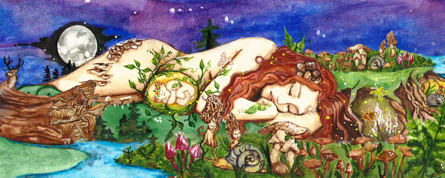 Nature Goddess Mini Scape