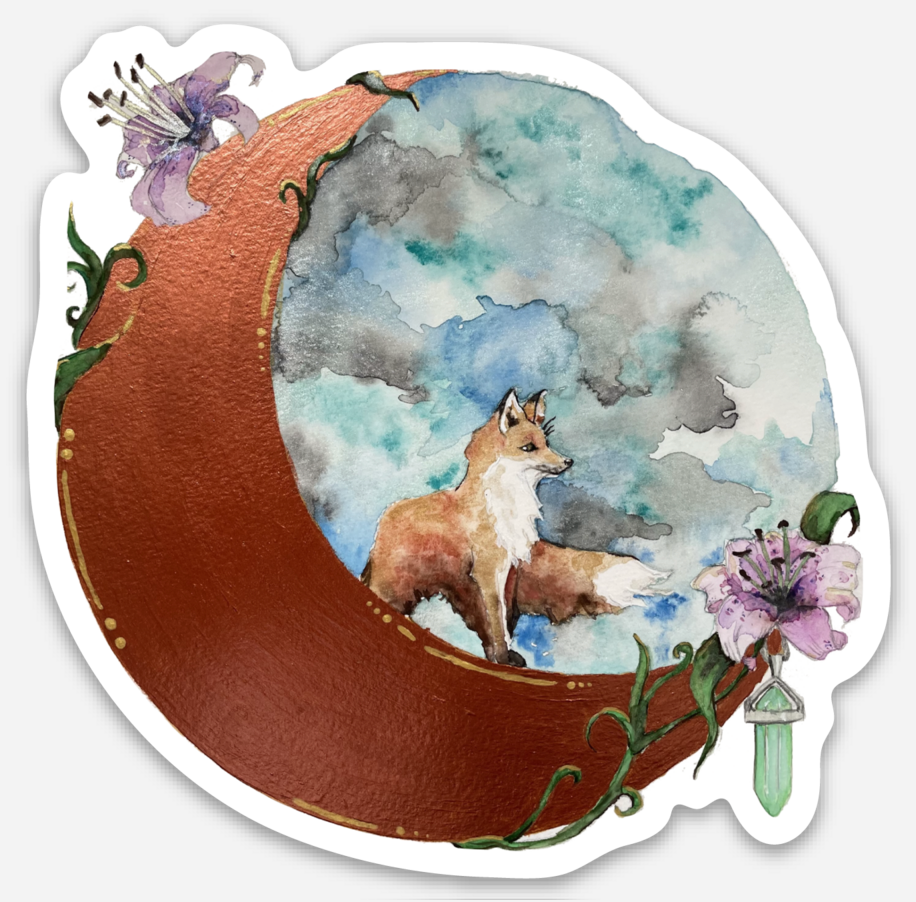 Lunar Fox and Crystal