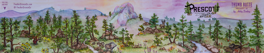 Thumb Butte, Fine Art Sticker